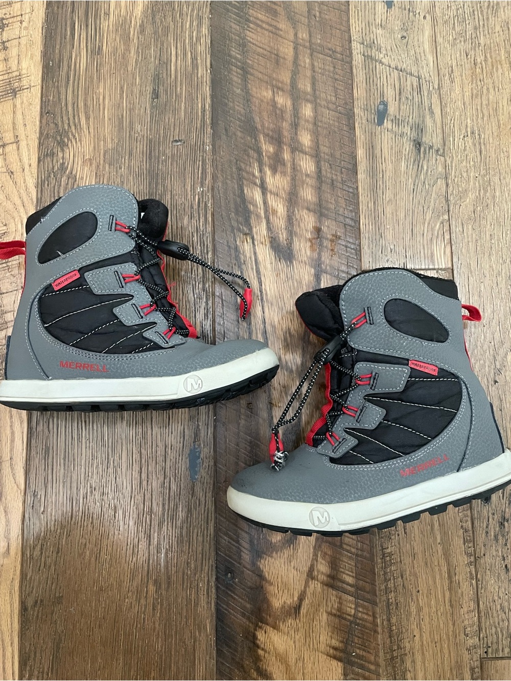 Merrell waterproof winter snow boots boy 13